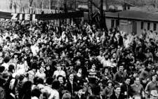 Massenlauf in Karl-Marx-Stadt